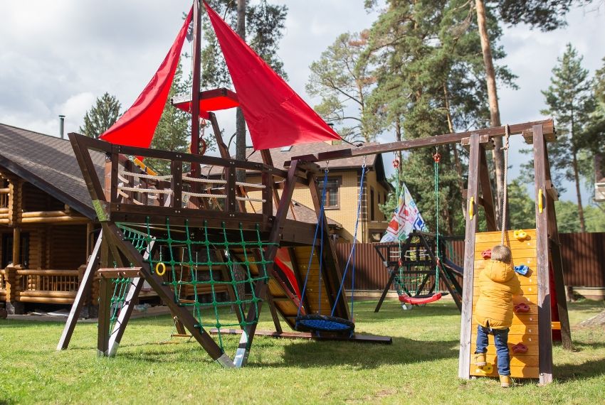 Kinder sportcomplex voor cottage: een plek voor een actief kind