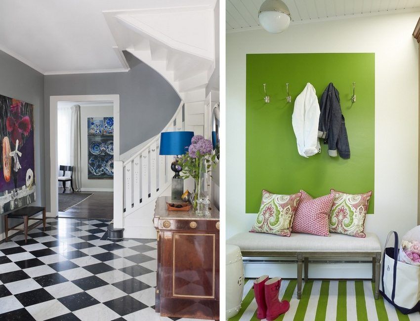 Ontwerp een hal in een privéwoning: foto-ideeën om een ​​origineel interieur te creëren
