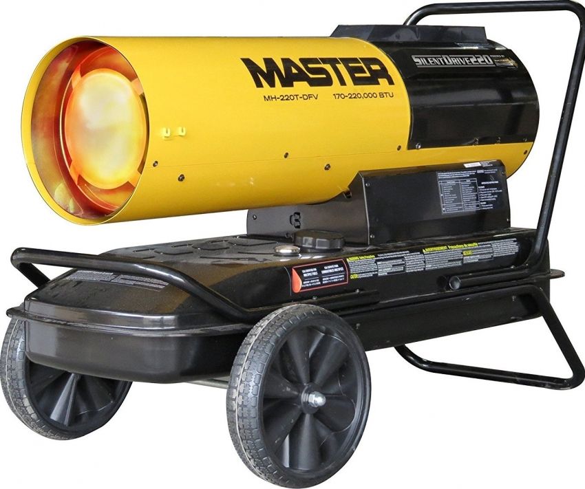 Diesel-warmtepistool: apparaat, voor- en nadelen, kansen