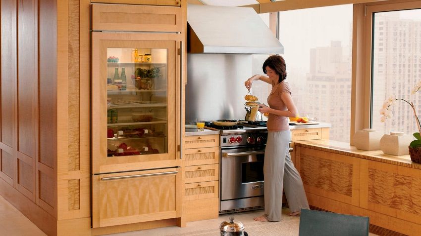 Koelkast met transparante deur: een stijlvolle eenheid in de moderne keuken
