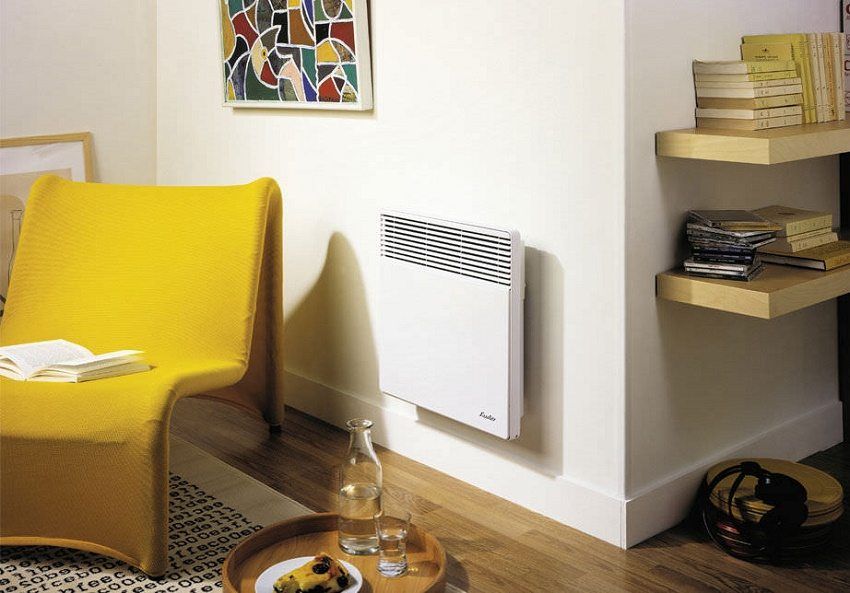 Wand-gemonteerde elektrische verwarmingsconvectoren: types en kenmerken