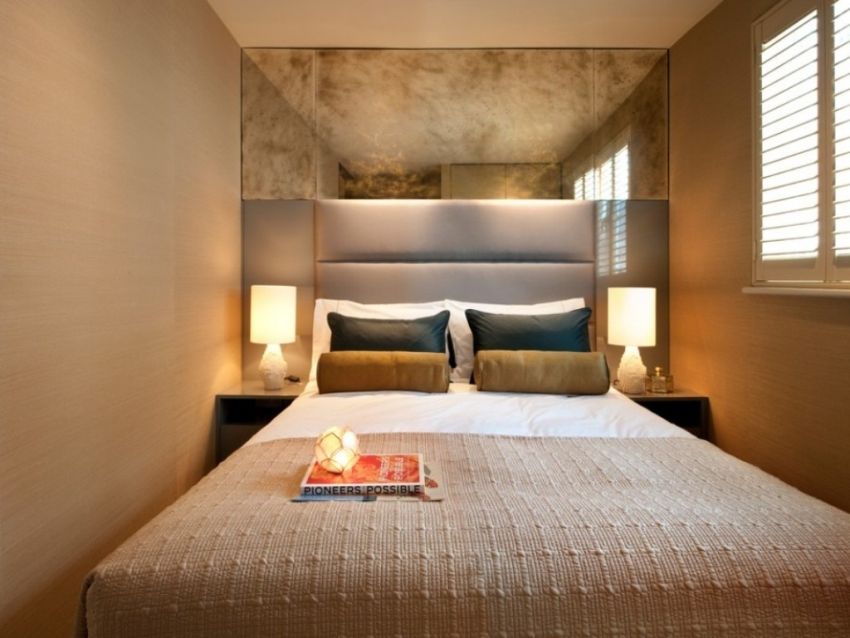 Kleine slaapkamer: ontwerp en inrichting om een ​​gezellig interieur te creëren