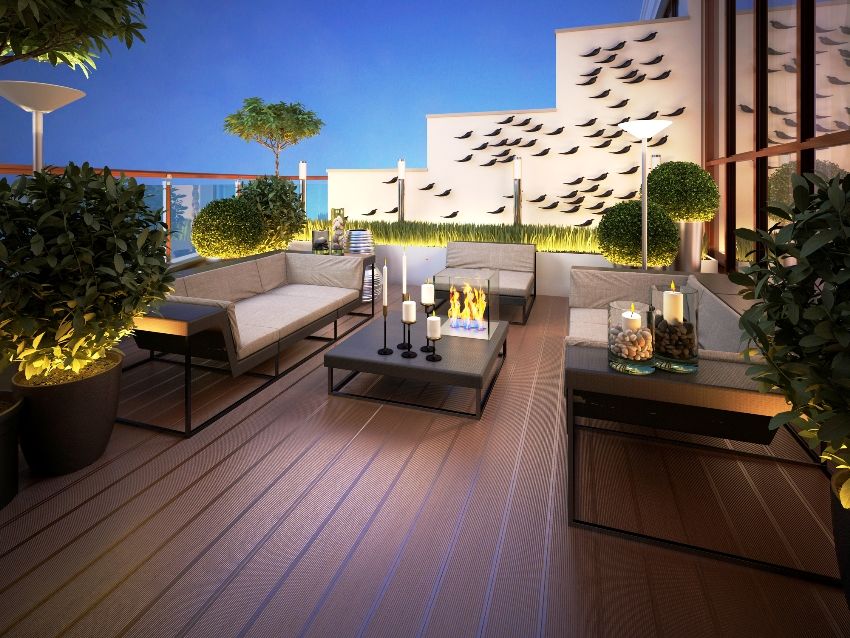 Meubels voor op het terras: een stijlvol ontwerp van zomerzones