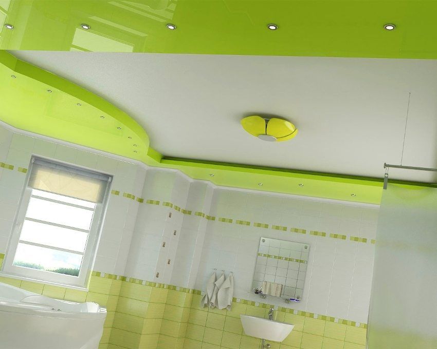 Voors en tegens van verlaagde plafonds in de badkamer: foto's en tips