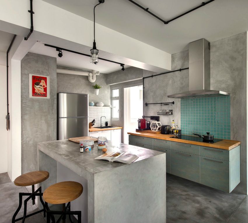 Keukenrenovatie: ontwerp, foto van echt interieur en keuze uit afwerkingsmaterialen