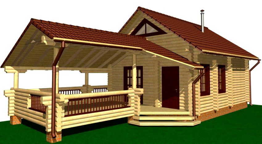 Terrassen en veranda's naar het huis, fotoprojecten en ontwerpmogelijkheden