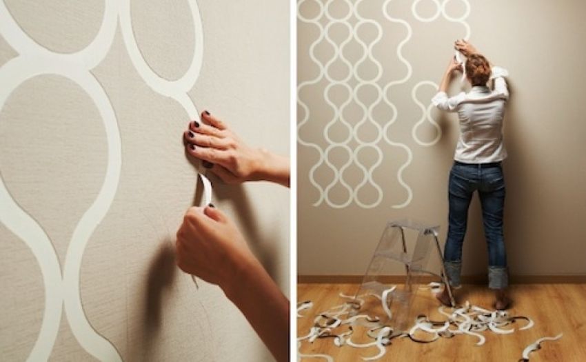 Stencils voor muren om te schilderen: een creatieve manier van interieurdecoratie