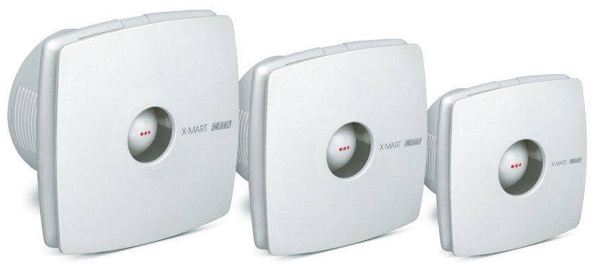 Badkamerloze ventilator met terugslagklep: apparaat, keuze, installatiefuncties