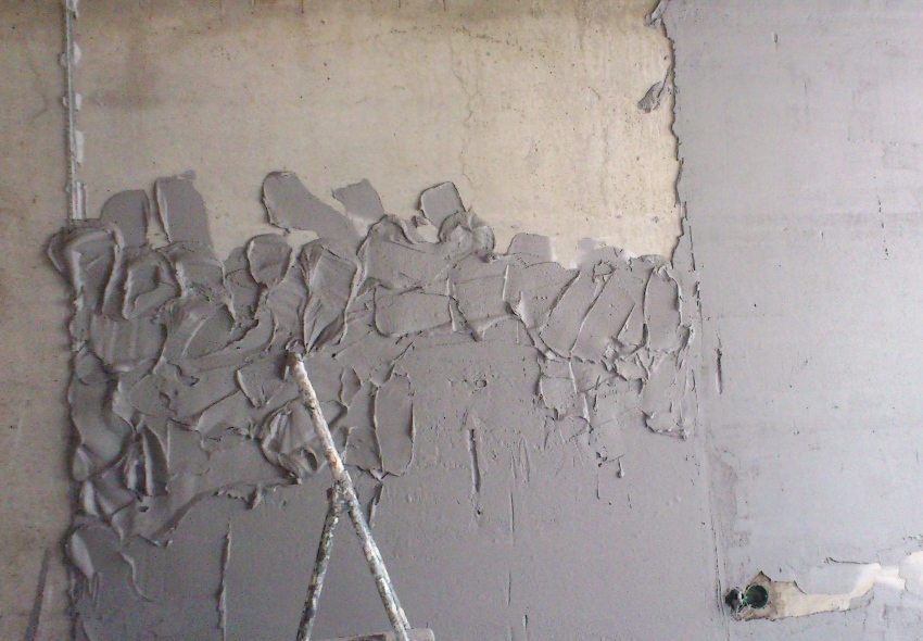 Video-pleisterwanden doe-het-zelf cementmortel