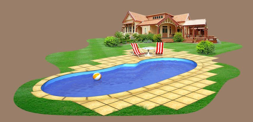Grond zwembaden voor zomerhuis: types en kenmerken van modellen